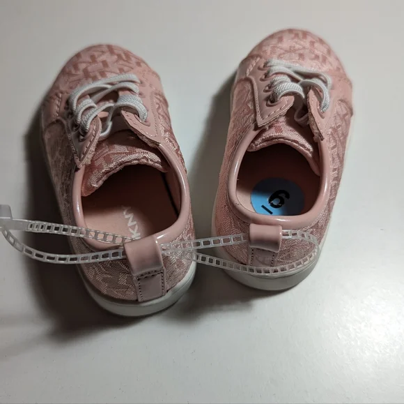 DKNY Pink Toddler Slip-on Shoe NEVER WORN - Picture 3 of 5